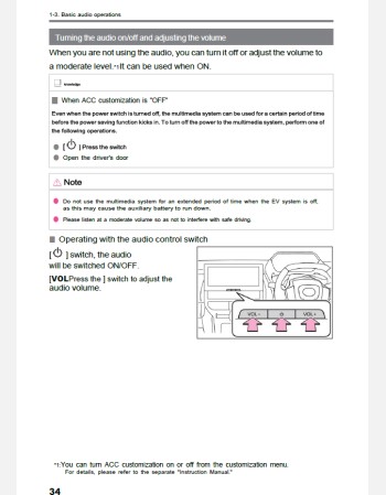 subaru solterra 2024-2025 navigation & multimedia manual (jdm)
